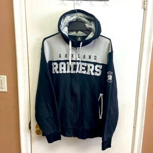 RARE Oakland Raiders NFL Hoody / Sweater Mens size Medium